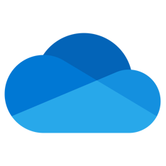 Logo van Microsoft OneDrive