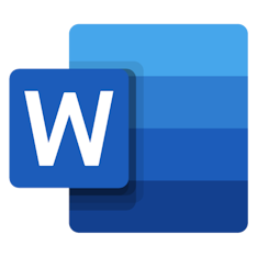 Logo van Microsoft Word